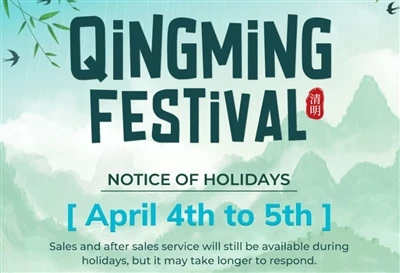 Qingming isinmi isinmi ajọ